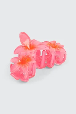 Colorful Hibiscus Hair Claw