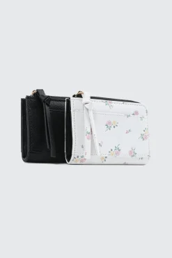 Compact Faux Leather Wallet