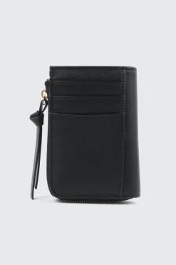 Compact Faux Leather Wallet