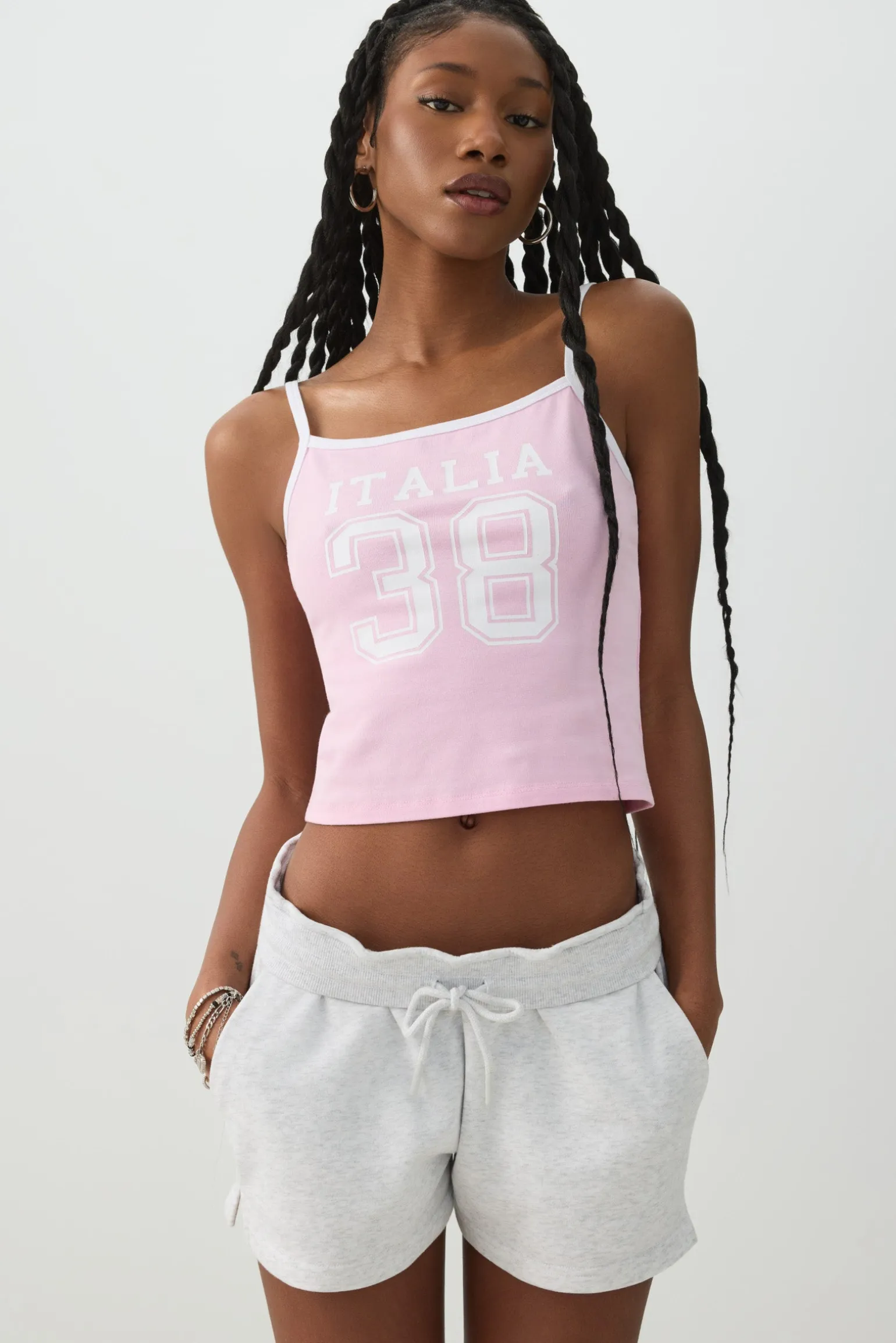 Contrast Binding Tank Top