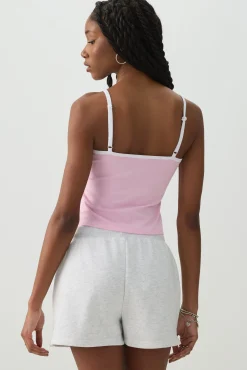Contrast Binding Tank Top
