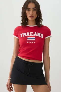 Cotton Jersey Skort