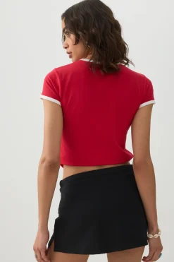 Cotton Jersey Skort