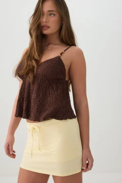 Cotton Jersey Skort