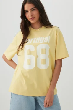 Cotton Oversized Graphic T-Shirt