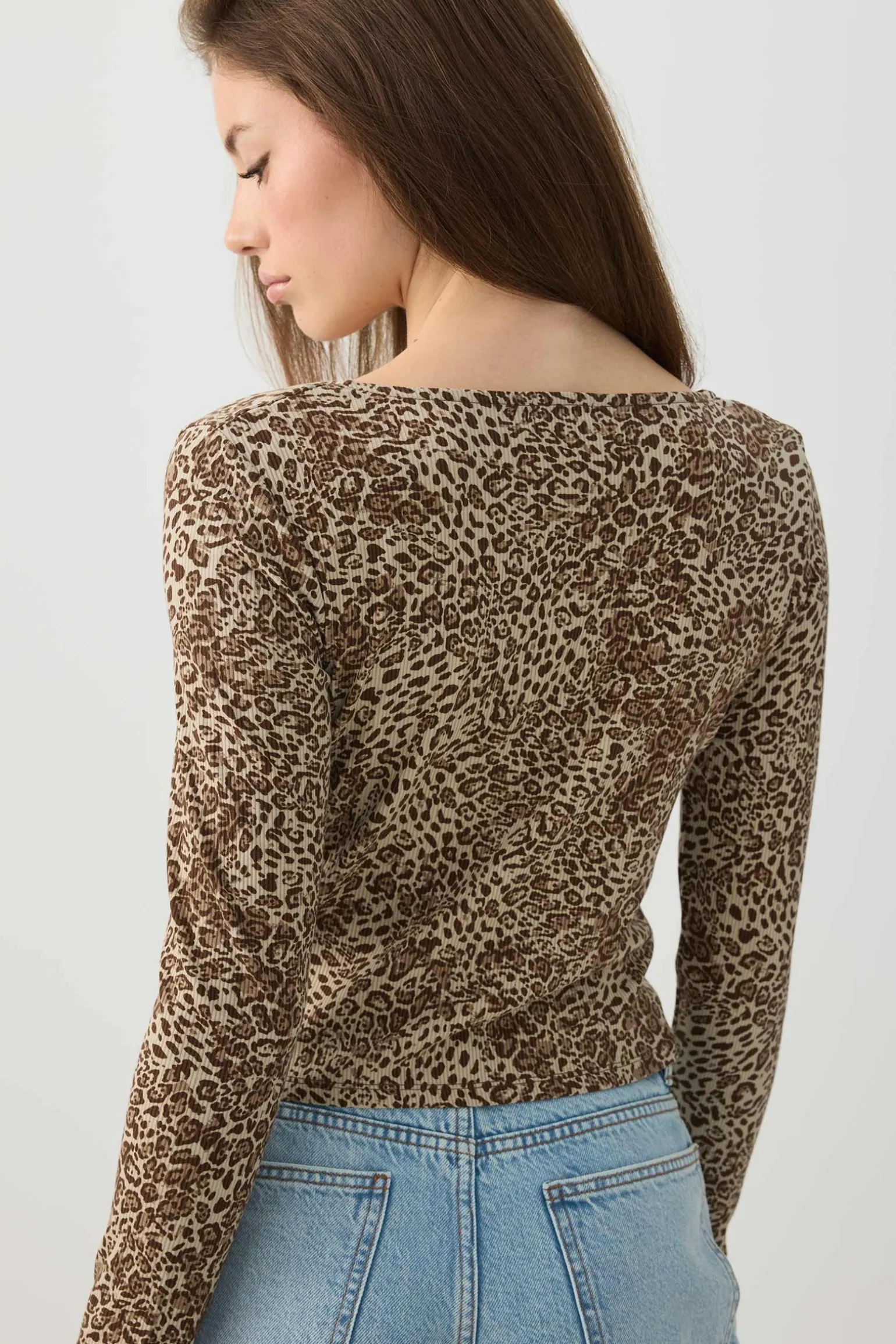 Cowl Neck Long Sleeve Top
