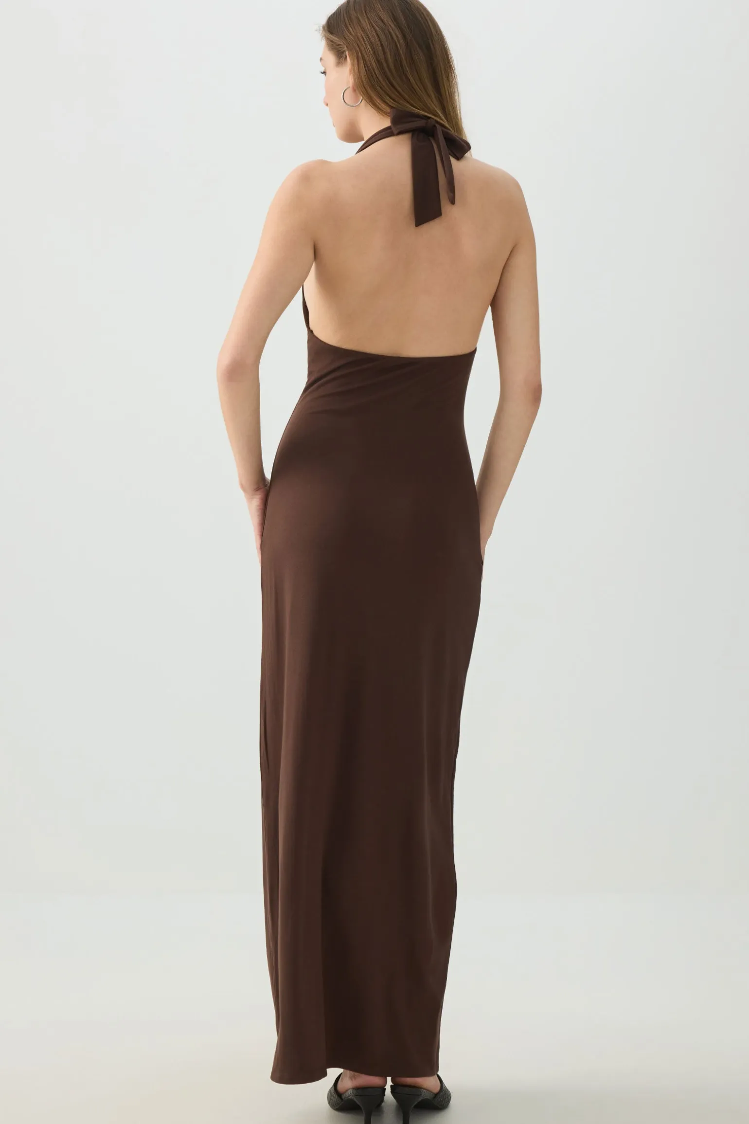Cowl Neck Maxi Dress
