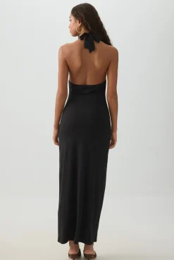 Cowl Neck Maxi Dress
