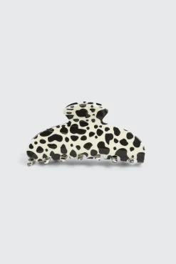Cow Print Hair Claw