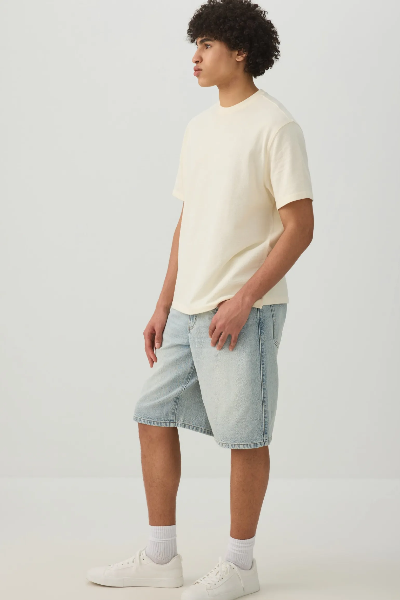 Crew Neck Boxy T-Shirt