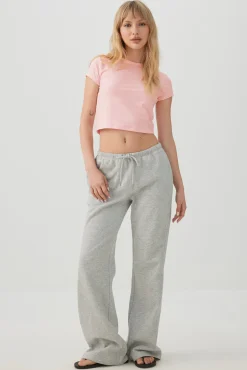 Crew Neck Crop Top