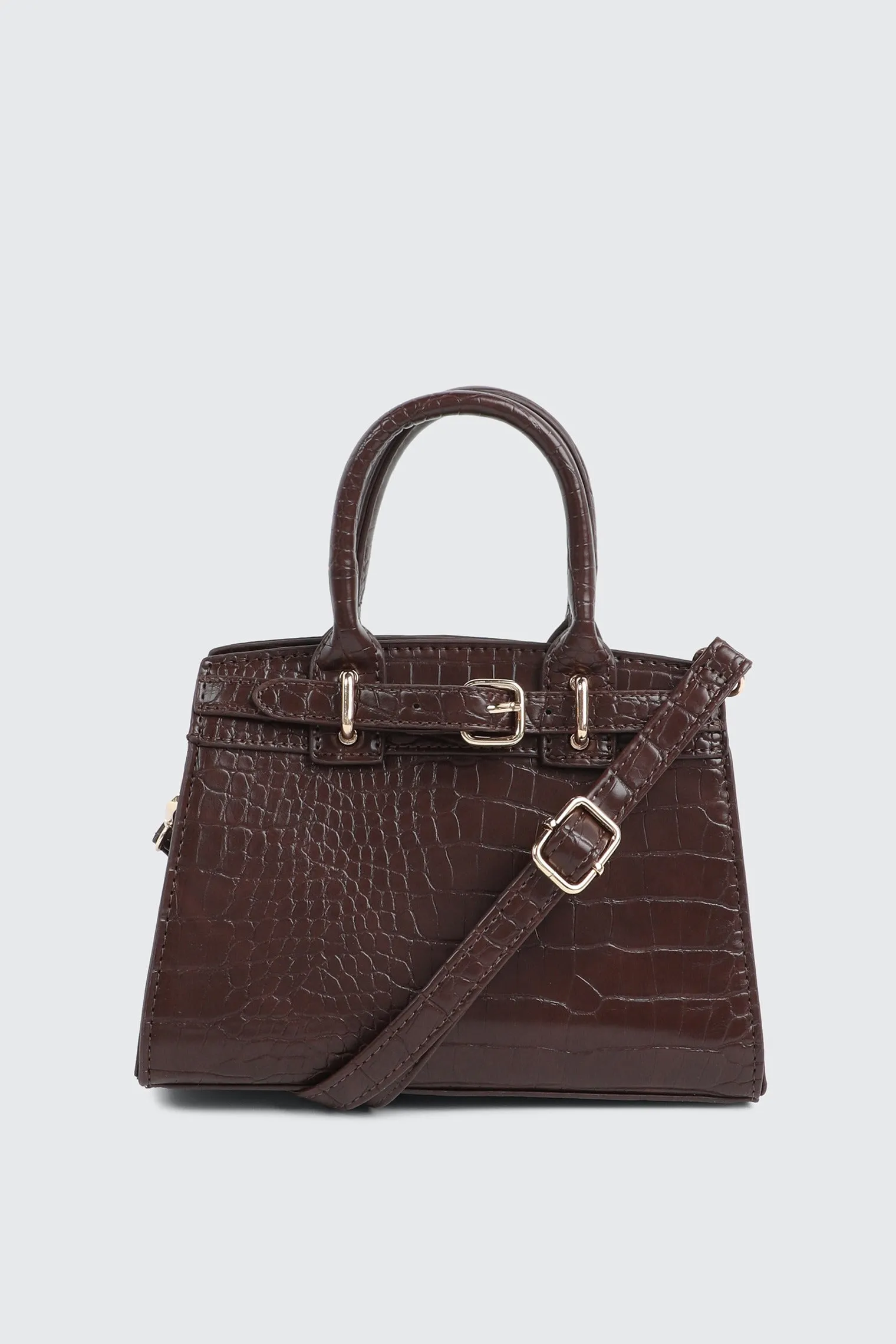 Croc Embossed Tote