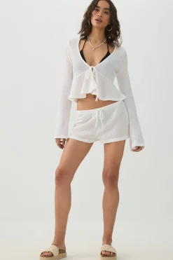 Crochet Knit Shorts