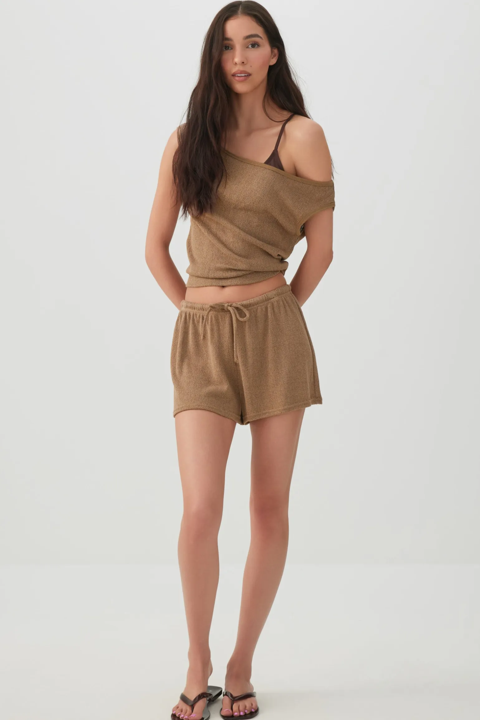 Crochet Knit Shorts