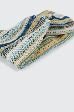 Crochet Striped Headwrap