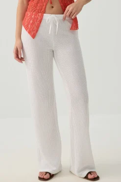 Crochet Wide Leg Pants