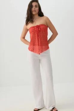Crochet Wide Leg Pants