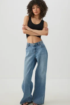 Cropped Rib Seamless Tank Top