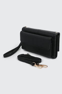 Crossbody Flap Wallet