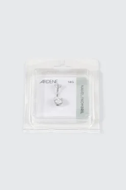 Cubic Zirconia Navel Piercing
