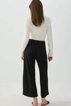 Culottes with Side Slits