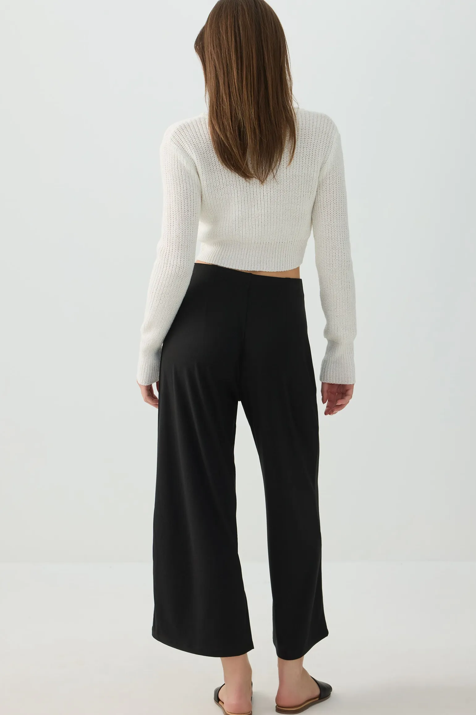 Culottes with Side Slits