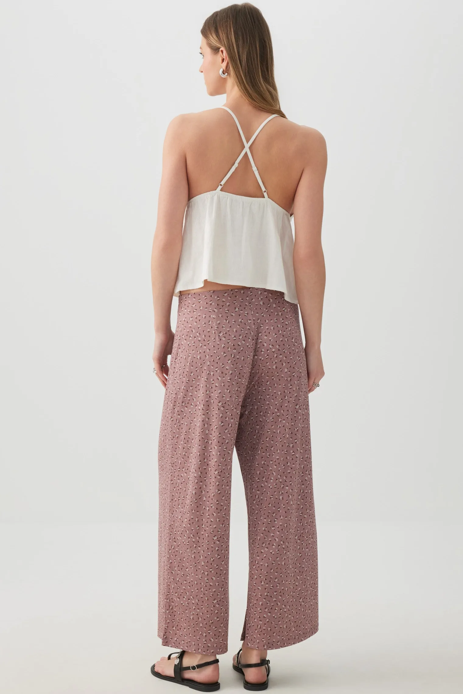 Culottes with Side Slits