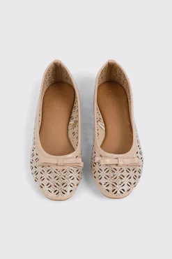Cutout Ballet Flats