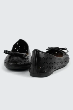 Cutout Ballet Flats