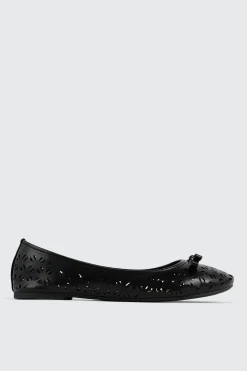 Cutout Ballet Flats