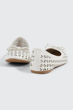 Cutout Ballet Flats