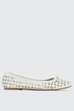 Cutout Ballet Flats