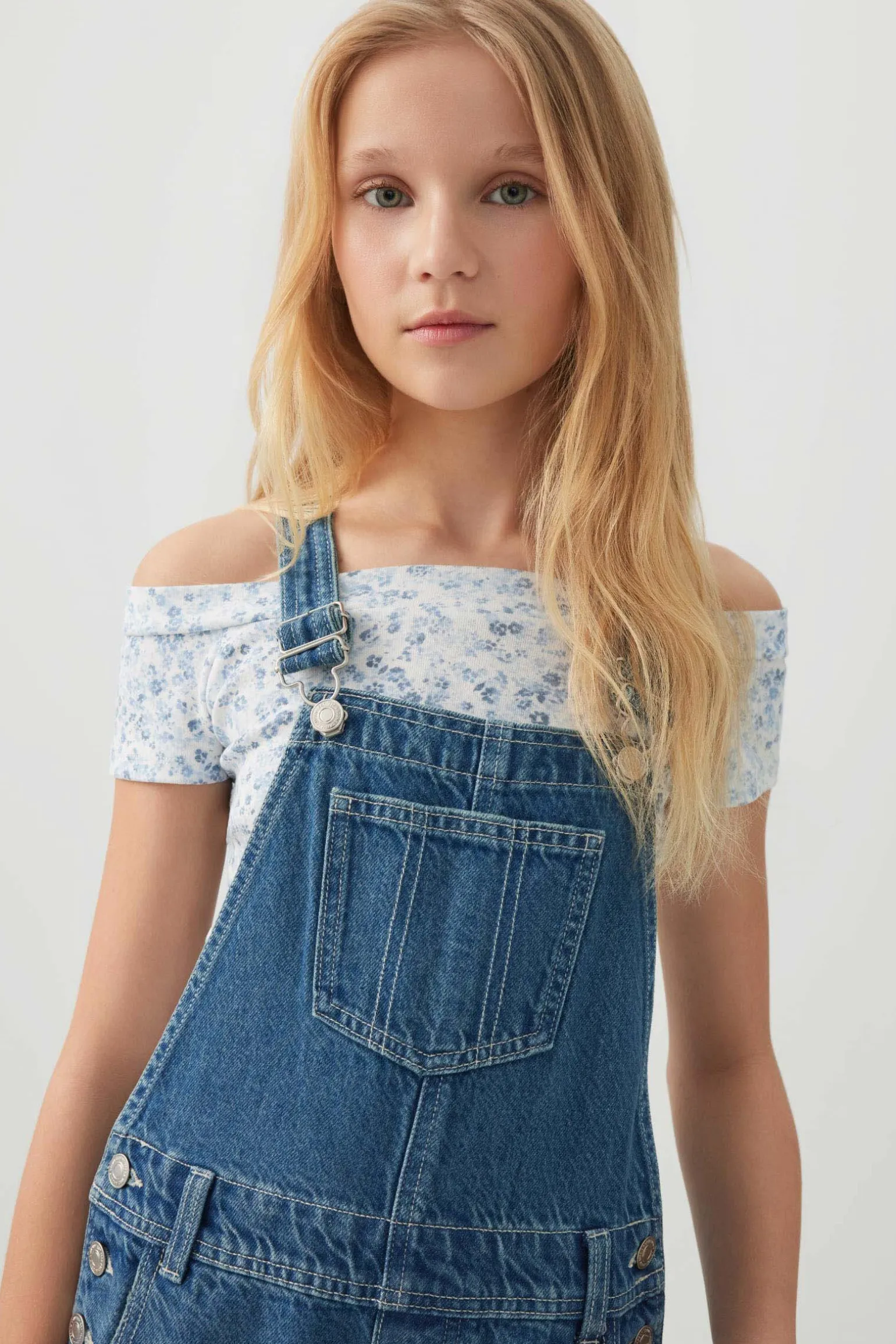 Denim Overalls