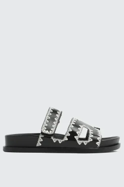 Double Band Slide Sandals