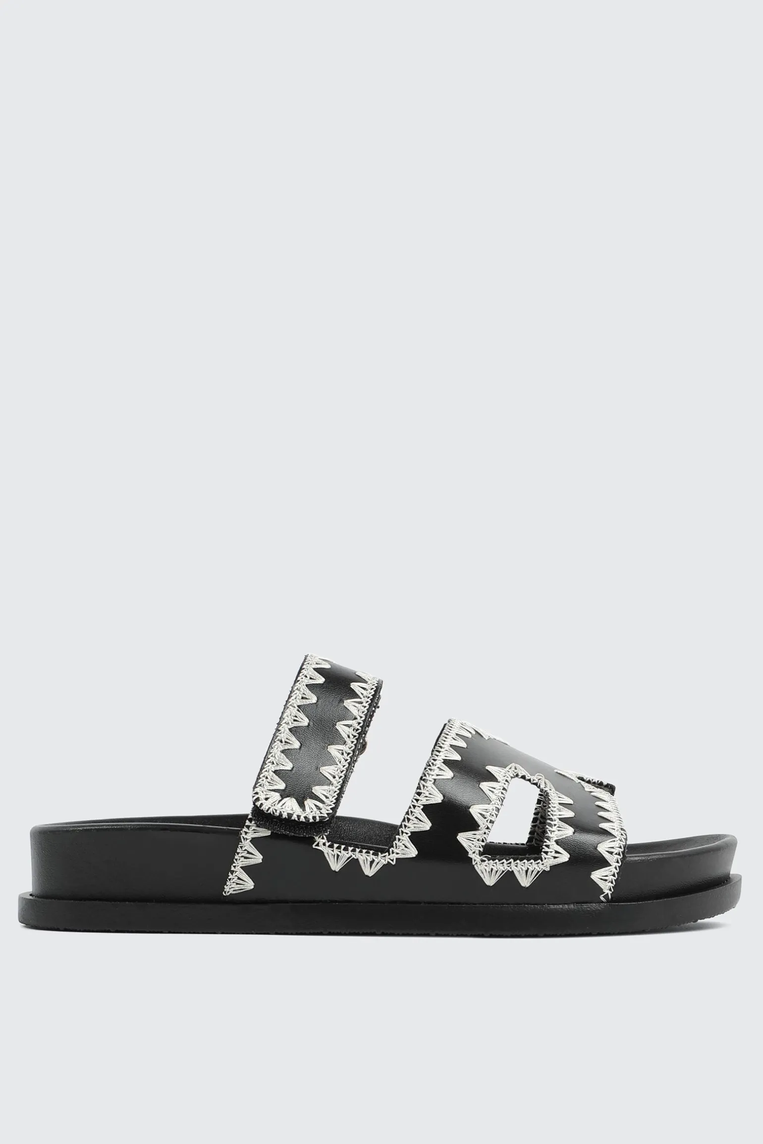 Double Band Slide Sandals