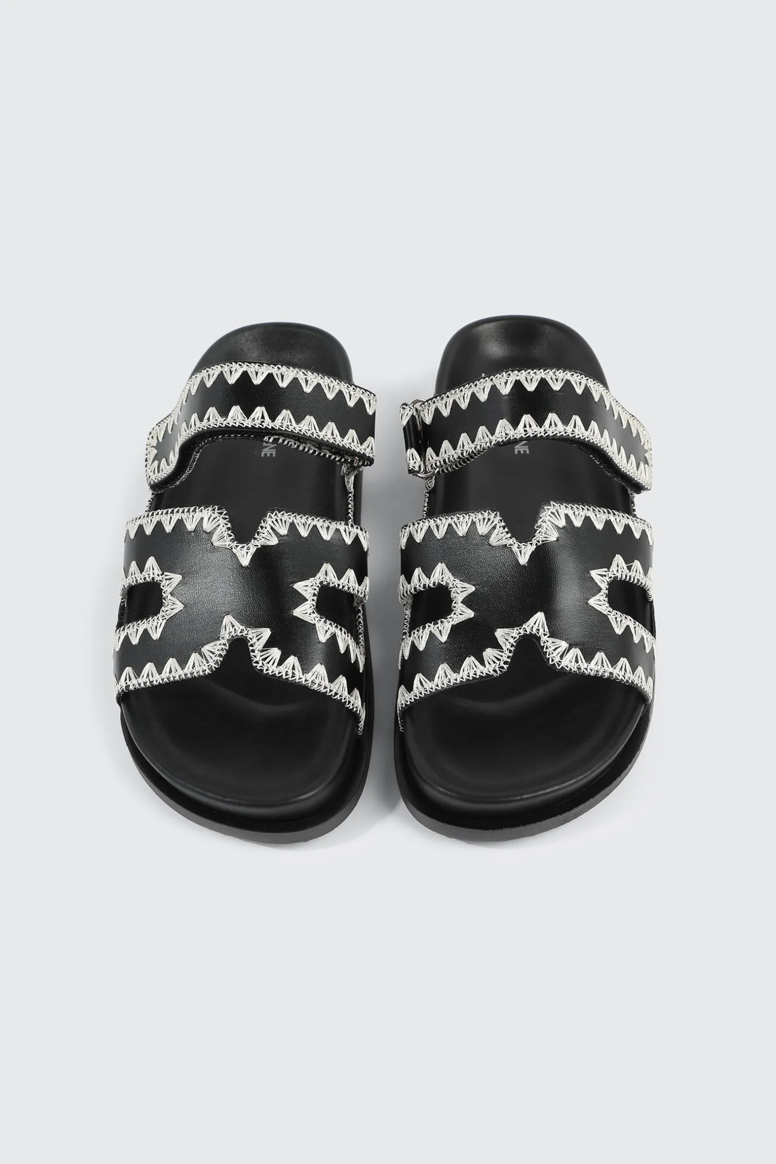 Double Band Slide Sandals