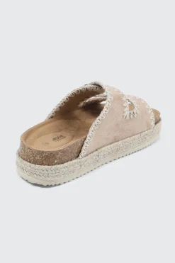 Double Buckle Espadrille Sandals