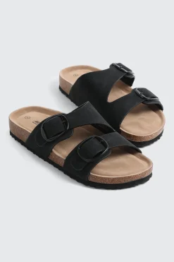 Double Buckle Sandals