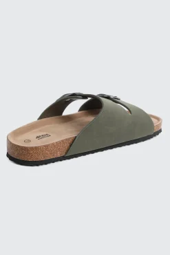 Double Buckle Sandals
