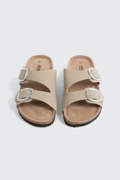 Double Buckle Sandals