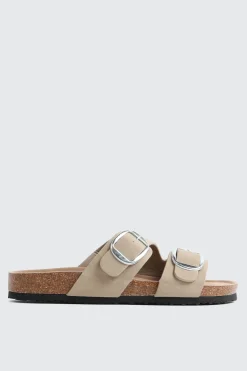 Double Buckle Sandals