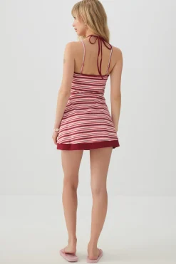 Double Strap Knit Romper