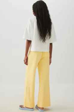 Drawstring Wide Leg Pants
