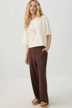 Dropped Shoulder Graphic T Shirt