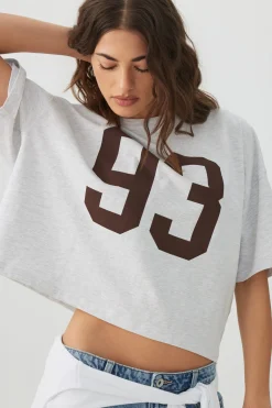 Dropped Shoulder Graphic T Shirt
