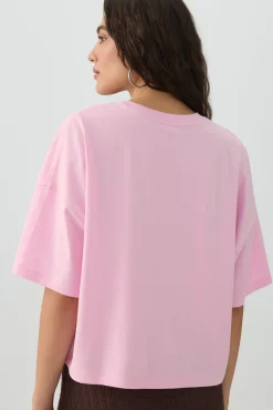 Dropped Shoulder Graphic T Shirt