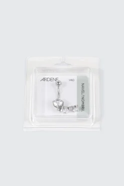 3 Drop Stone Navel Piercing