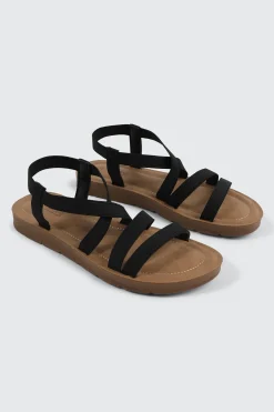 Elastic Flat Sandals