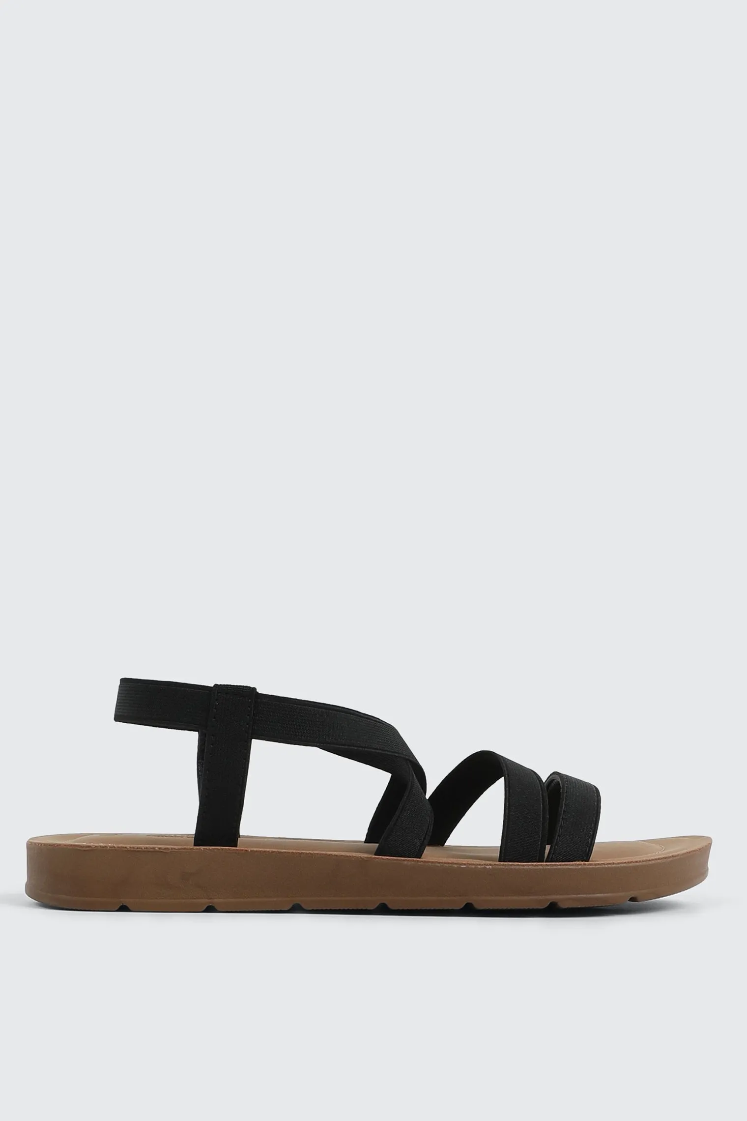 Elastic Flat Sandals