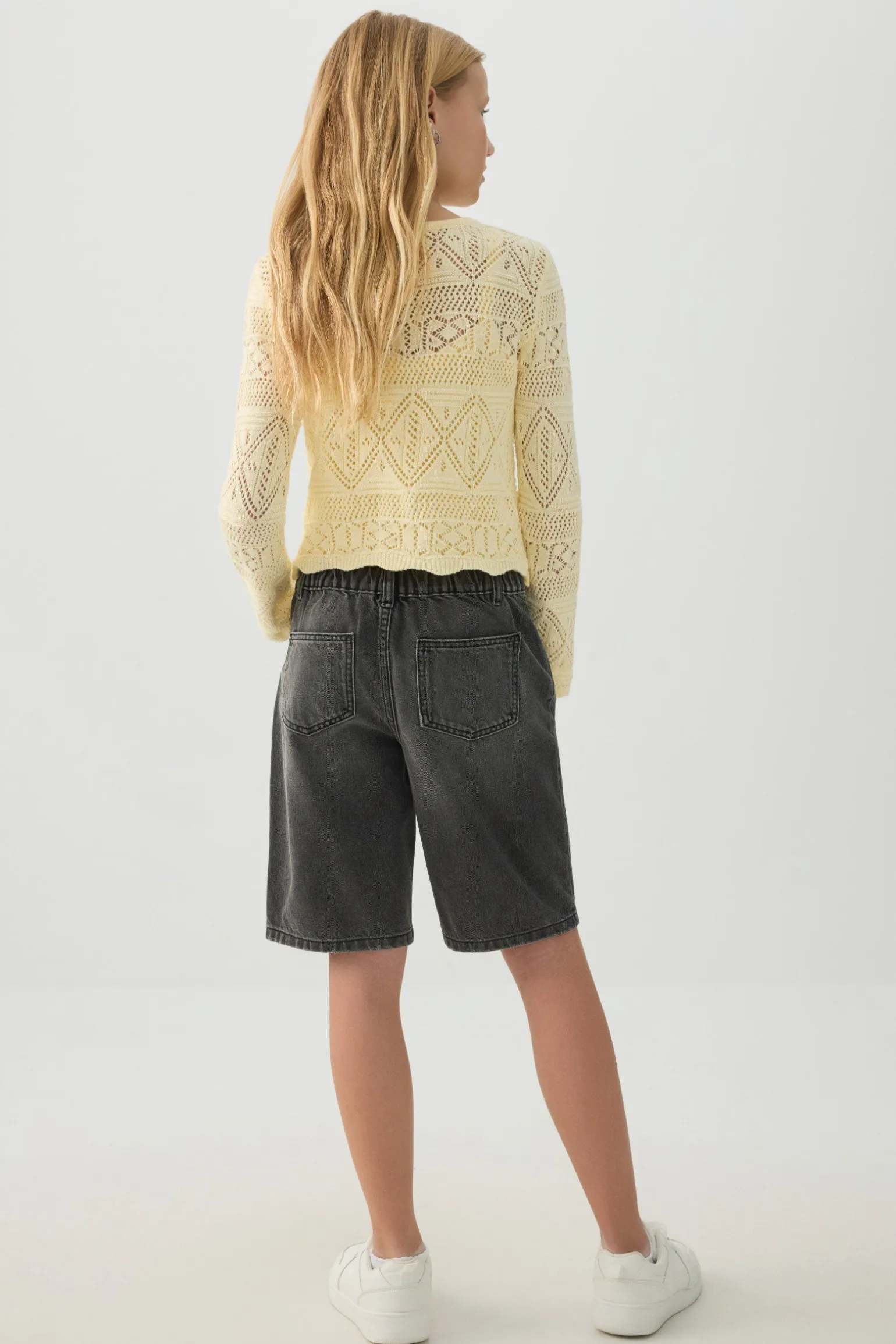 Elastic Waist Jorts